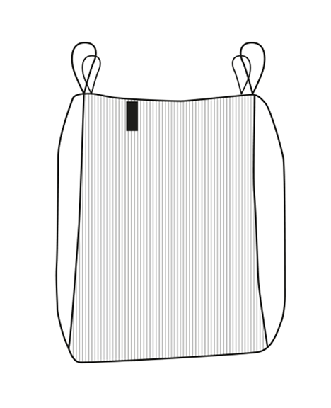 Ableitfähige Big Bags, Form 2